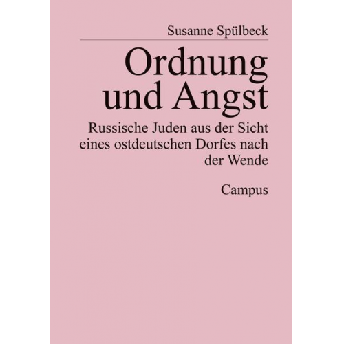 Susanne Spülbeck - Ordnung und Angst