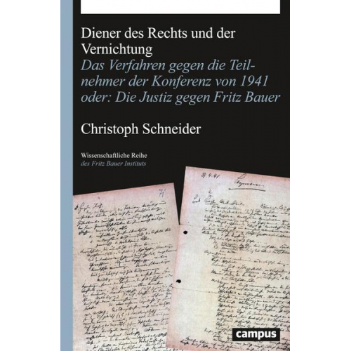 Christoph Schneider - Diener des Rechts und der Vernichtung