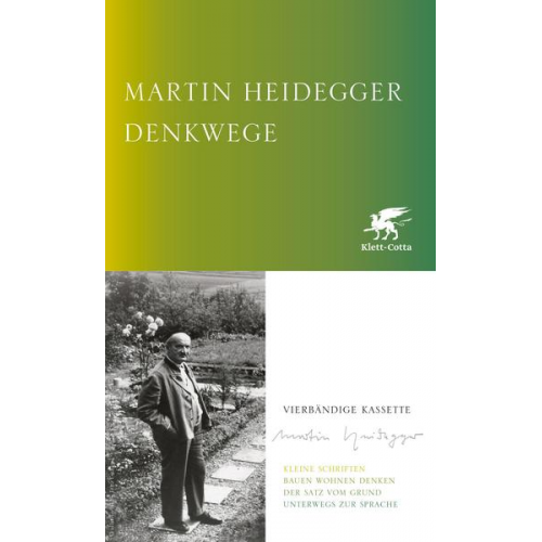 Martin Heidegger - Denkwege. Ausgabe in vier Bänden