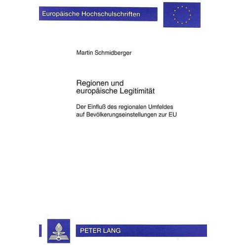 Martin Schmidberger - Regionen und europäische Legitimität