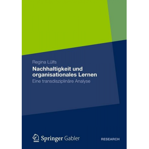 Regina Lülfs - Nachhaltigkeit und organisationales Lernen