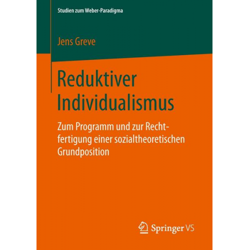 Jens Greve - Reduktiver Individualismus