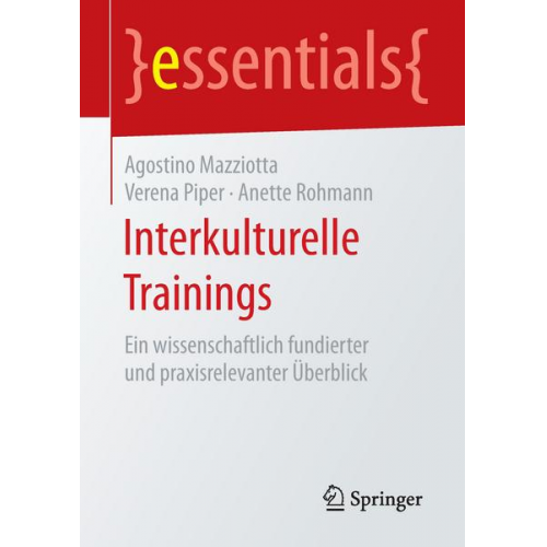 Agostino Mazziotta & Verena Piper & Anette Rohmann - Interkulturelle Trainings