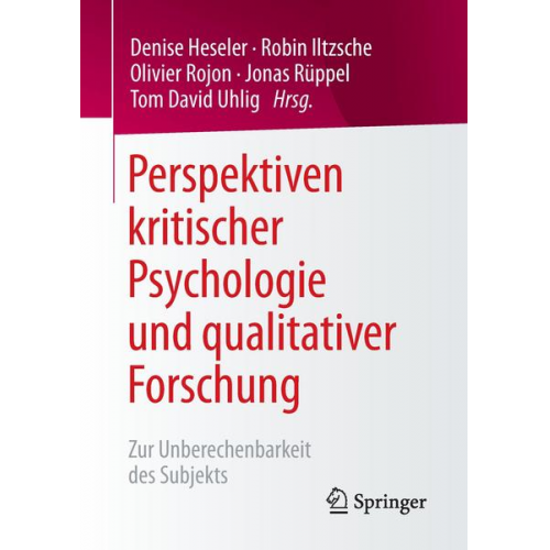 Perspektiven kritischer Psychologie und qualitativer Forschung