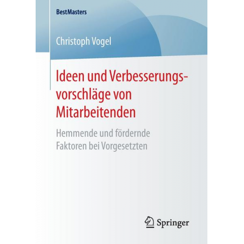 Christoph Vogel - Ideen und Verbesserungsvorschläge von Mitarbeitenden