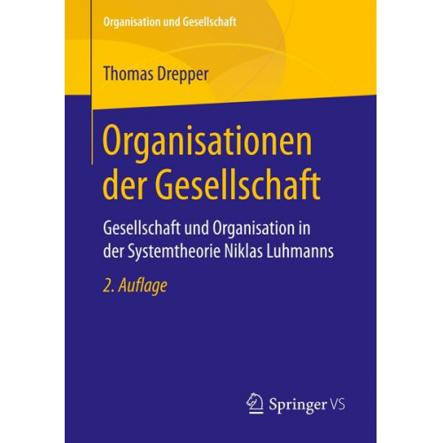 Thomas Drepper - Organisationen der Gesellschaft