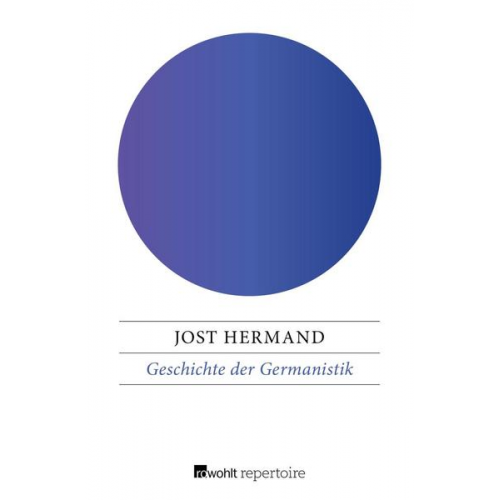 Jost Hermand - Geschichte der Germanistik