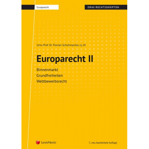 Florian Schuhmacher - Europarecht II (Skriptum)