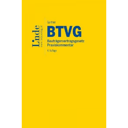 Herbert Gartner - BTVG Bauträgervertragsgesetz