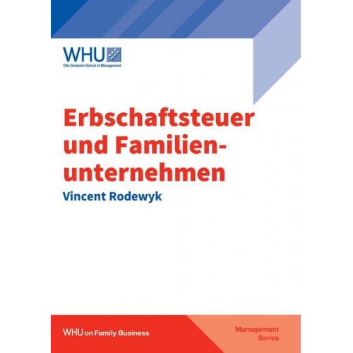 Vincent Rodewyk - Erbschaftsteuer und Familienunternehmen