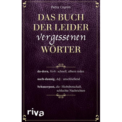 Petra Cnyrim - Das Buch der leider vergessenen Wörter