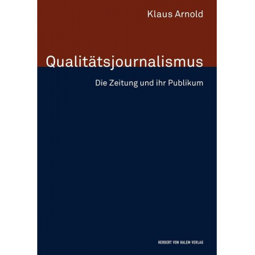 Klaus Arnold - Qualitätsjournalismus