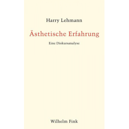 Harry Lehmann - Ästhetische Erfahrung