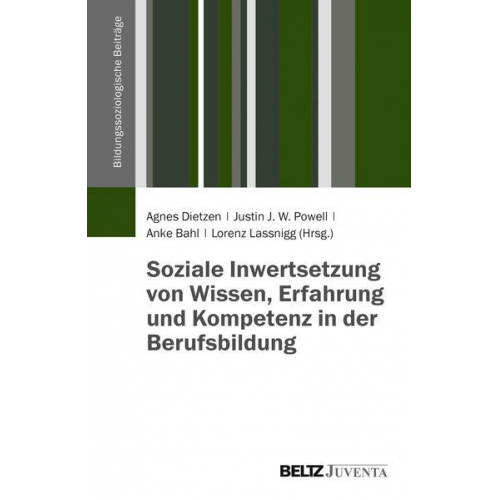 Soziale Inwertsetzung von Wissen, Erfahrung und Kompetenz in der Berufsbildung