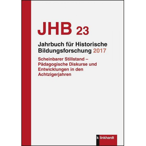 Jahrbuch für Historische Bildungsforschung Band 23 (2017)