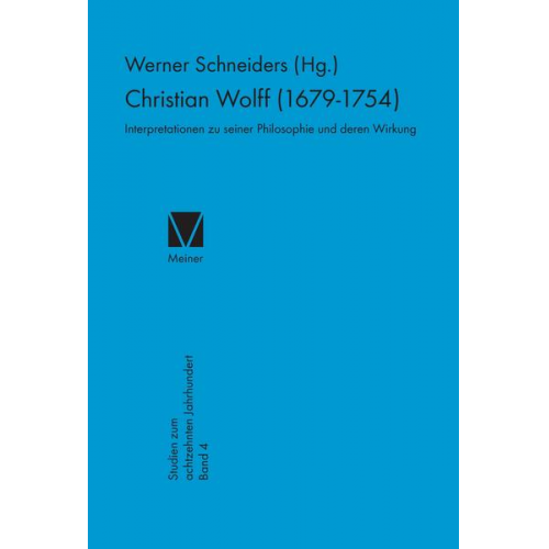 Christian Wolff 1679–1754