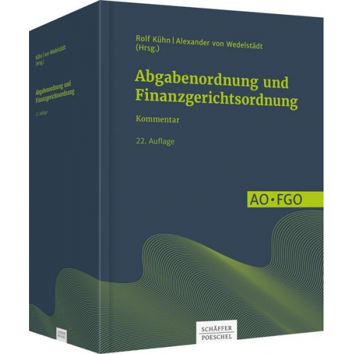 Roberto Bartone & Karl Blesinger & Frank Hardtke & Werner Kuhfus & Norbert Lemaire - Abgabenordnung und Finanzgerichtsordnung