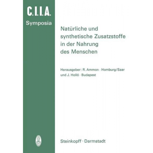 Natürliche und Synthetische Zusatzstoffe in der Nahrung des Menschen