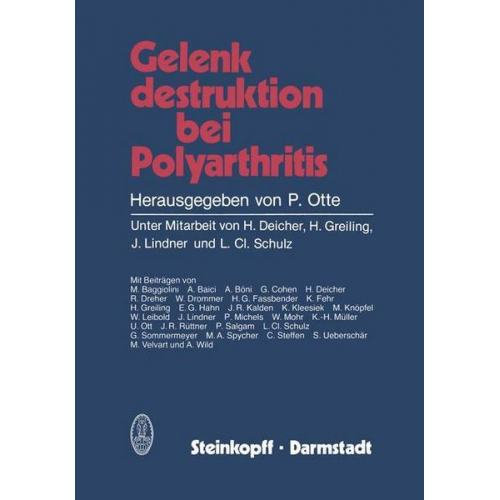 Gelenkdestruktion bei Polyarthritis