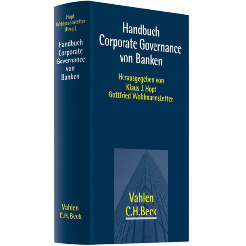 Handbuch Corporate Governance von Banken