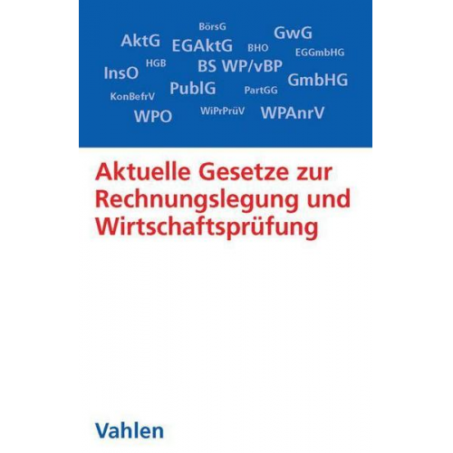 Gerrit Brösel & Christoph Freichel & Dirk Hildebrandt - Aktuelle Gesetze zur Rechnungslegung und Wirtschaftsprüfung