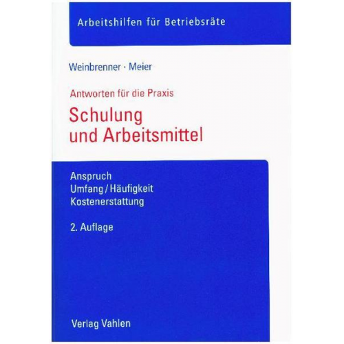 Lars Weinbrenner & Enrico Meier - Schulung und Arbeitsmittel