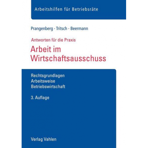 Arno Prangenberg & Marius Tritsch & Lars Beermann - Arbeit im Wirtschaftsausschuss