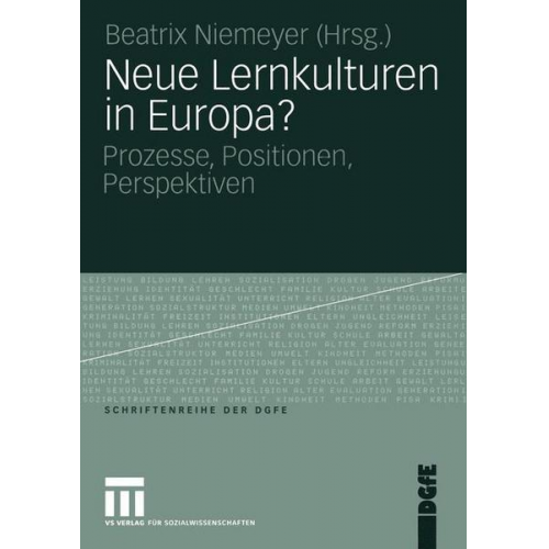 Beatrix Niemeiyer - Neue Lernkulturen in Europa?