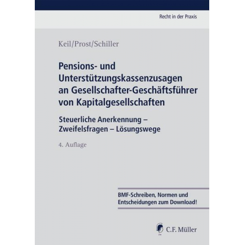 Claudia Keil & Jochen Prost & Kerstin Schiller - Pensions- und Unterstützungskassenzusagen an Gesellschafter-Geschäftsführer von Kapitalgesellschaften