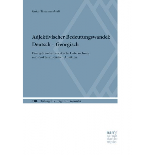 Gaios Tsutsunashvili - Adjektivischer Bedeutungswandel: Deutsch - Georgisch