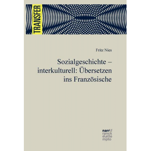 Fritz Nies - Sozialgeschichte - interkulturell: Übersetzen ins Französische