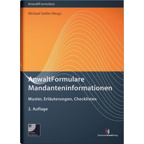 Michael Sattler - AnwaltFormulare Mandanteninformationen