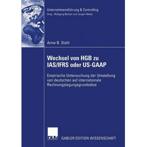 Anne B. Stahl - Wechsel von HGB zu IAS/IFRS oder US-GAAP