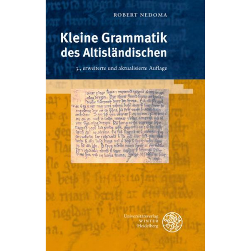 Robert Nedoma - Kleine Grammatik des Altisländischen