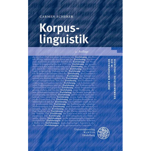 Carmen Scherer - Korpuslinguistik