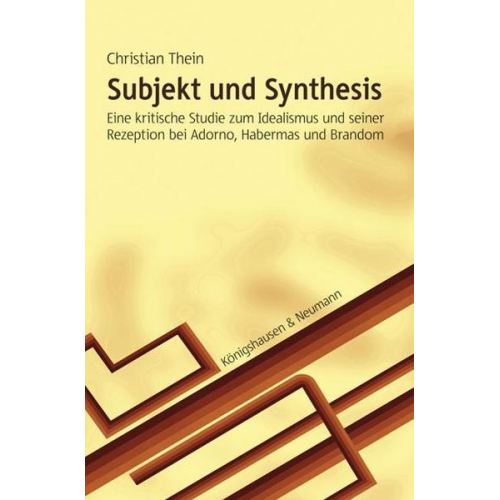 Christian Thein - Subjekt und Synthesis