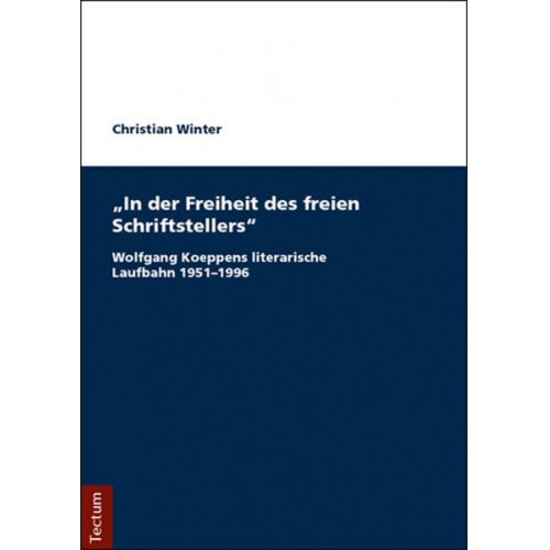 Christian Winter - In der Freiheit des freien Schriftstellers