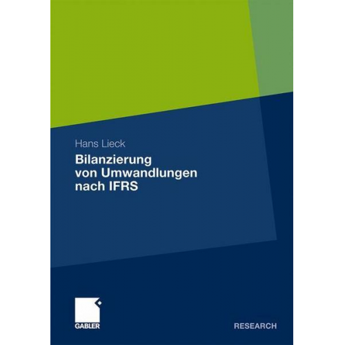 Hans Lieck - Bilanzierung von Umwandlungen nach IFRS
