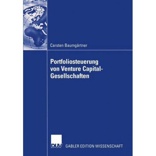 Carsten Baumgärtner - Portfoliosteuerung von Venture Capital-Gesellschaften