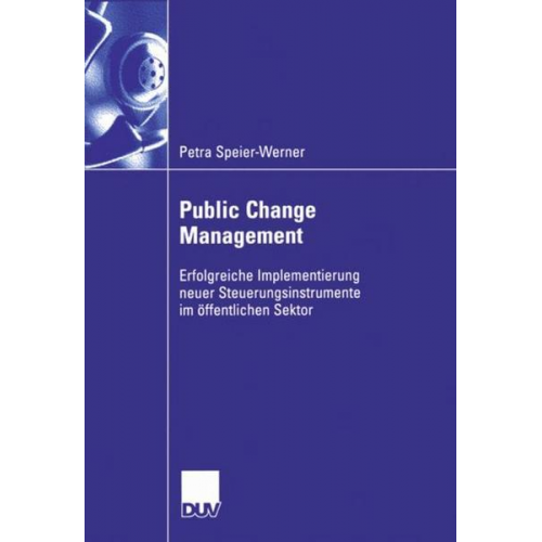 Petra Speier-Werner - Public Change Management