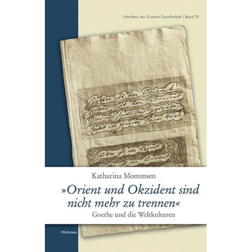 Katharina Mommsen - Orient und Okzident sind nicht mehr zu trennen