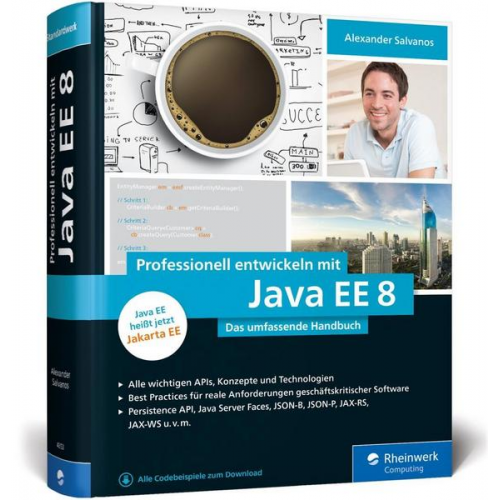 Alexander Salvanos - Professionell entwickeln mit Java EE 8