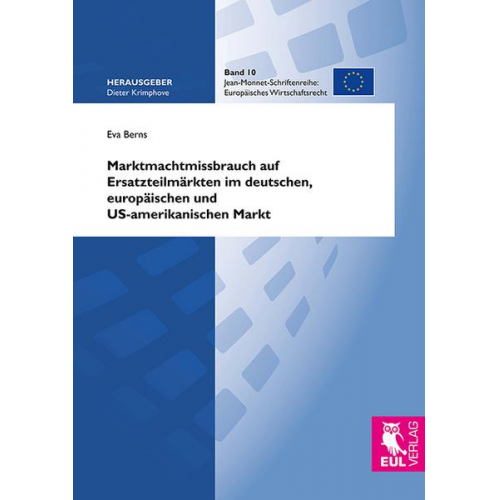 Eva Berns - Marktmachtmissbrauch auf Ersatzteilmärkten im deutschen, europäischen und US-amerikanischen Markt