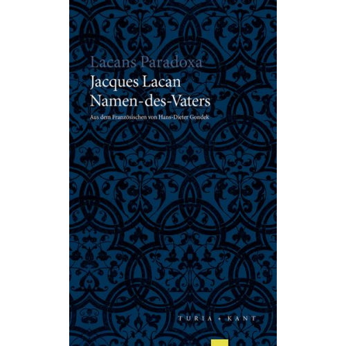 Jacques Lacan - Namen-des-Vaters