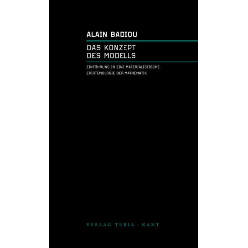 Alain Badiou - Das Konzept des Modells