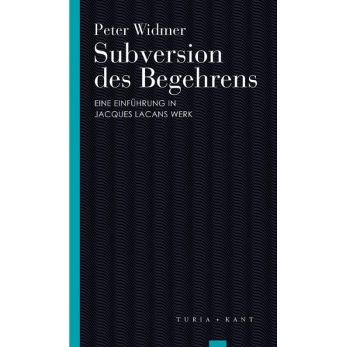 Peter Widmer - Subversion des Begehrens