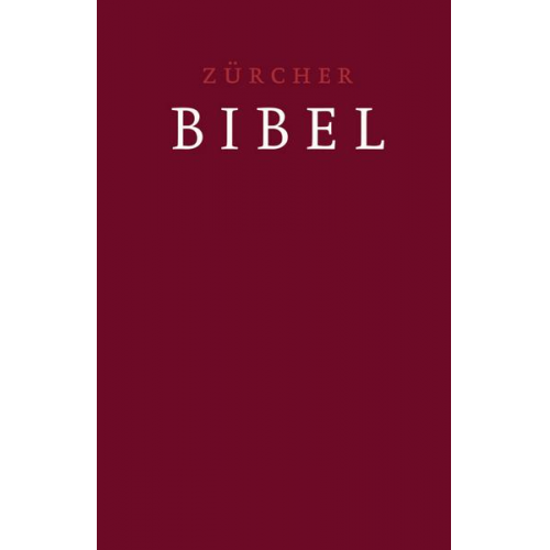 Zürcher Bibel – Leinen dunkelrot