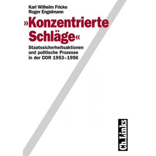 Karl Wilhelm Fricke & Roger Engelmann - Konzentrierte Schläge