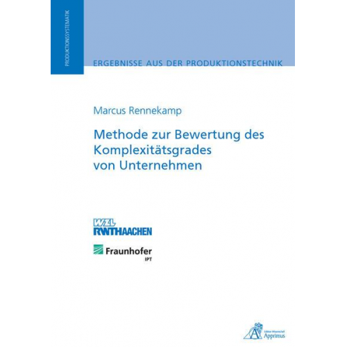 Marcus Rennekamp - Methode zur Bewertung des Komplexitätsgrades von Unternehmen