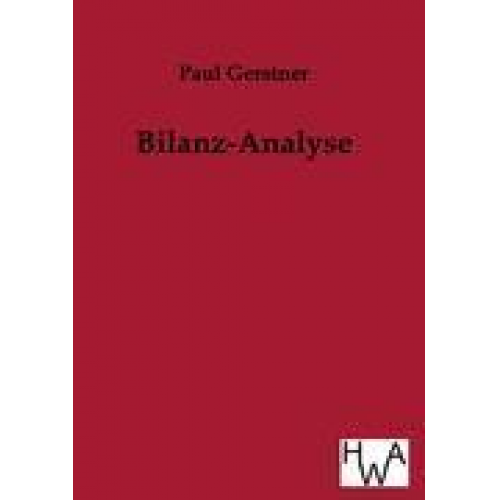 Paul Gerstner - Bilanz-Analyse